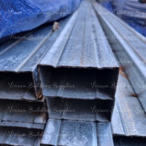 Rhs Groove 100x50x1.6mm @8m Zinc Z275