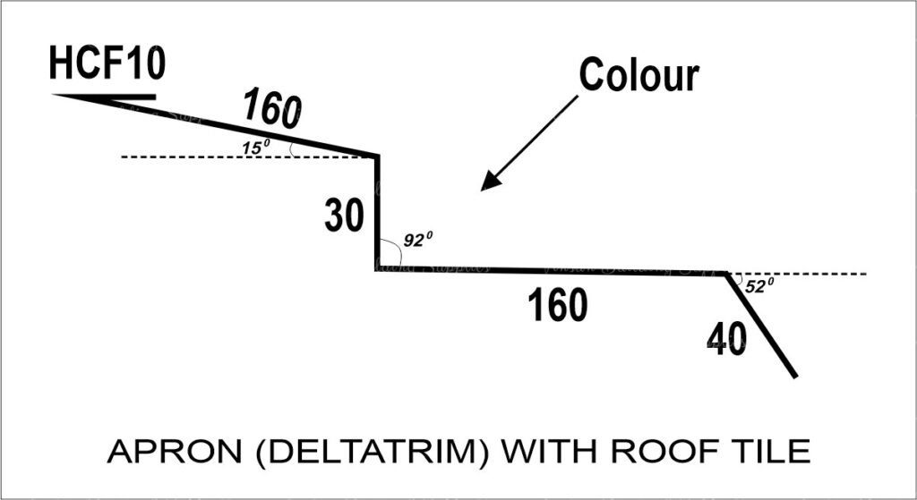 Tile Apron Flashing (Insulated Panels)
