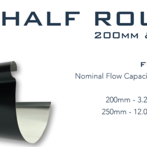 Half Round Gutter 250mm