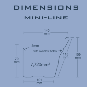 Mini-line Gutter
