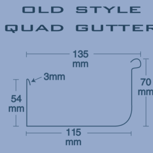 ACE Old Style Quad Gutter